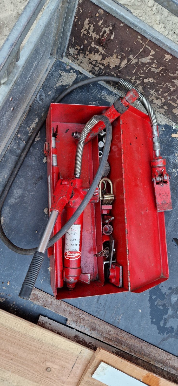 Hydraulische Pers Uitdeukset Schadeherstel, Ophalen of Verzenden, Gebruikt, Overige typen