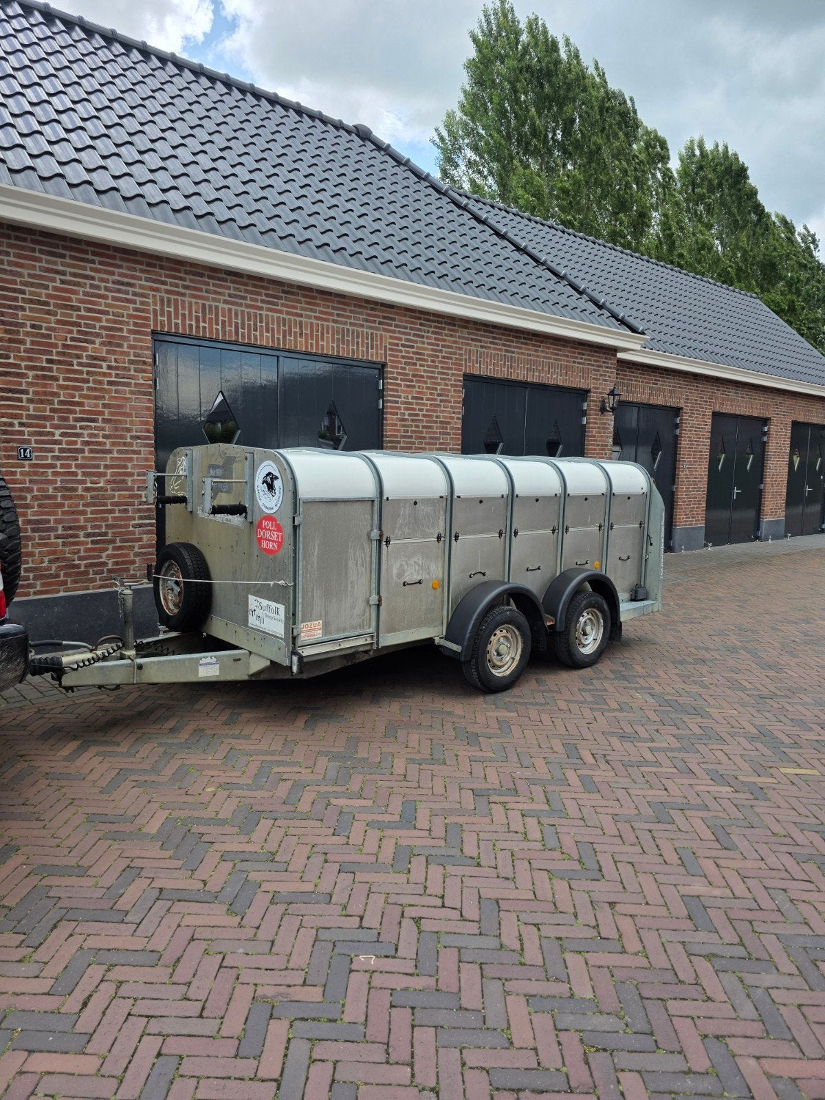 Ifor williams veetrailer, veekar, veewagen,schapen, runderen