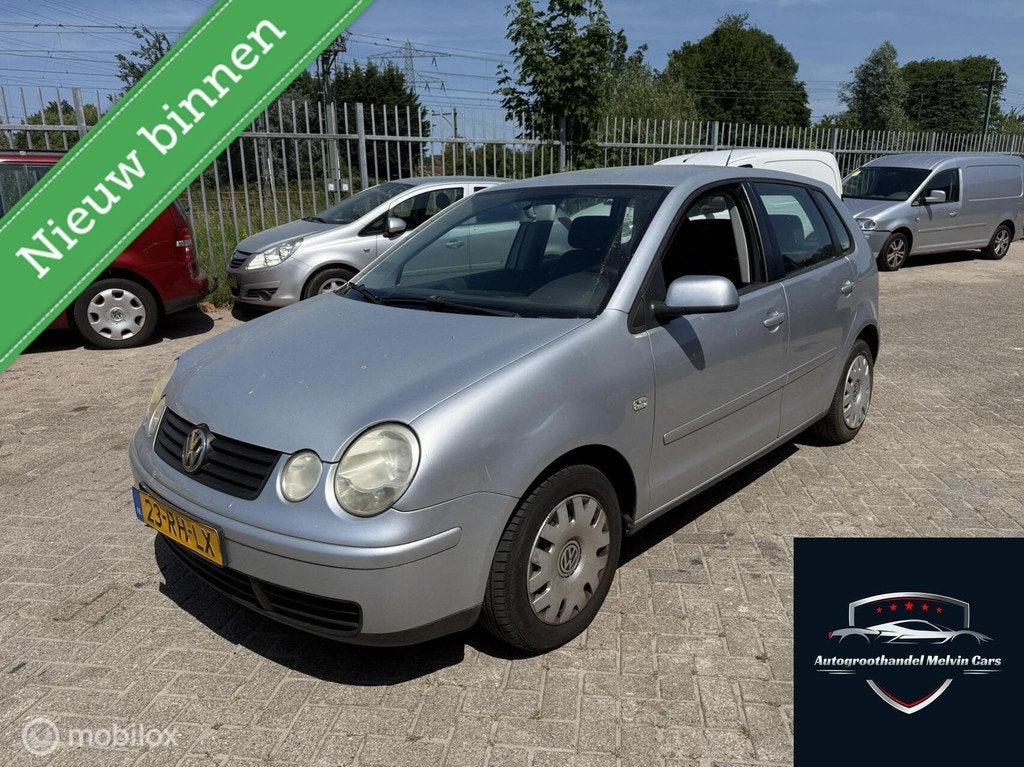 Volkswagen Polo 1.4-16V Turijn Airco INRUILKOOPJE, Auto's, Voorwielaandrijving, Stof, Zwart, 4 cilinders