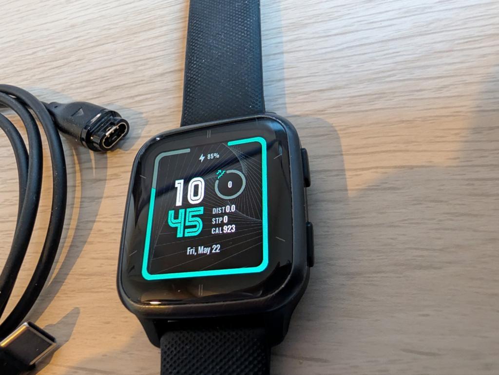 Garmin Venu SQ 2 - Smartwatch met GPS en Komoot navigatie, Gebruikt, Zwart, Garmin, Ophalen of Verzenden