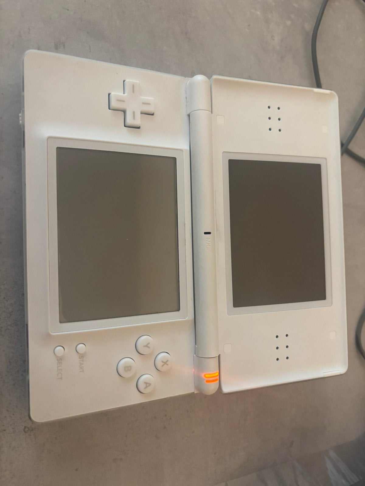 Nintendo DS lite te koop !, Wit, Ophalen of Verzenden, Zo goed als nieuw, Met beschermhoes of tas