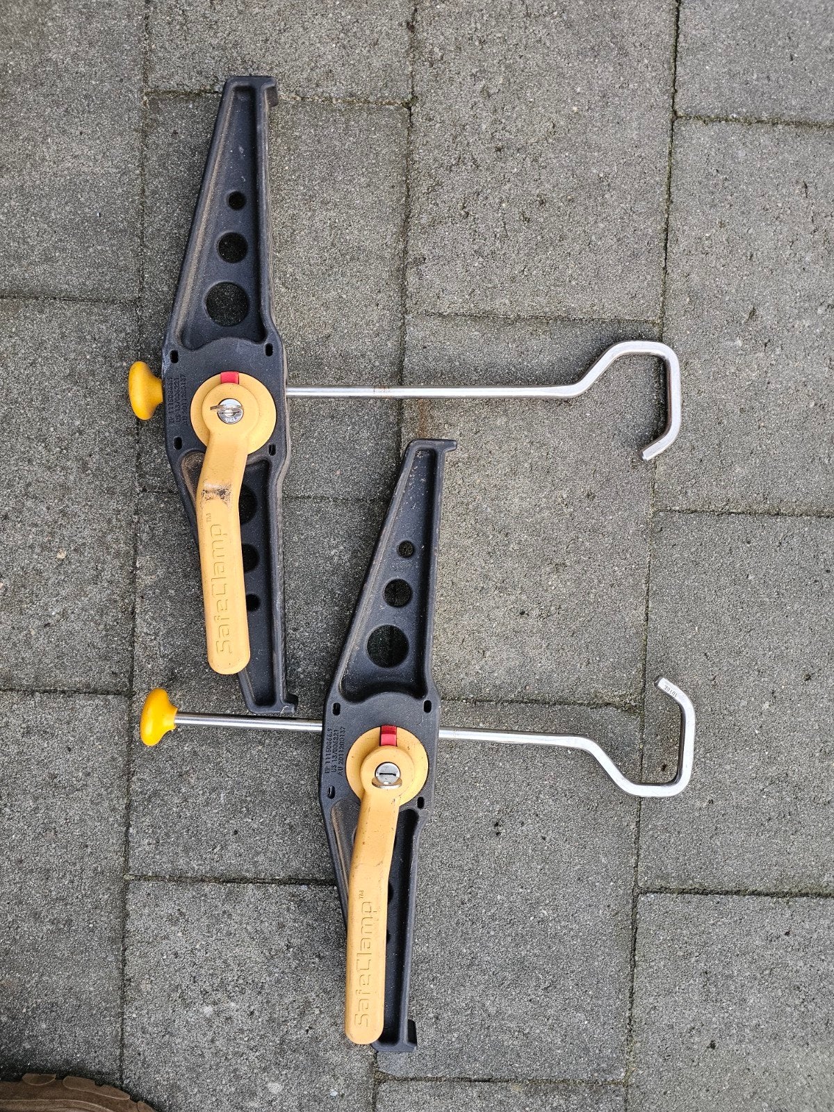 safe clamps ladderklem, Auto diversen, Ophalen of Verzenden, Gebruikt