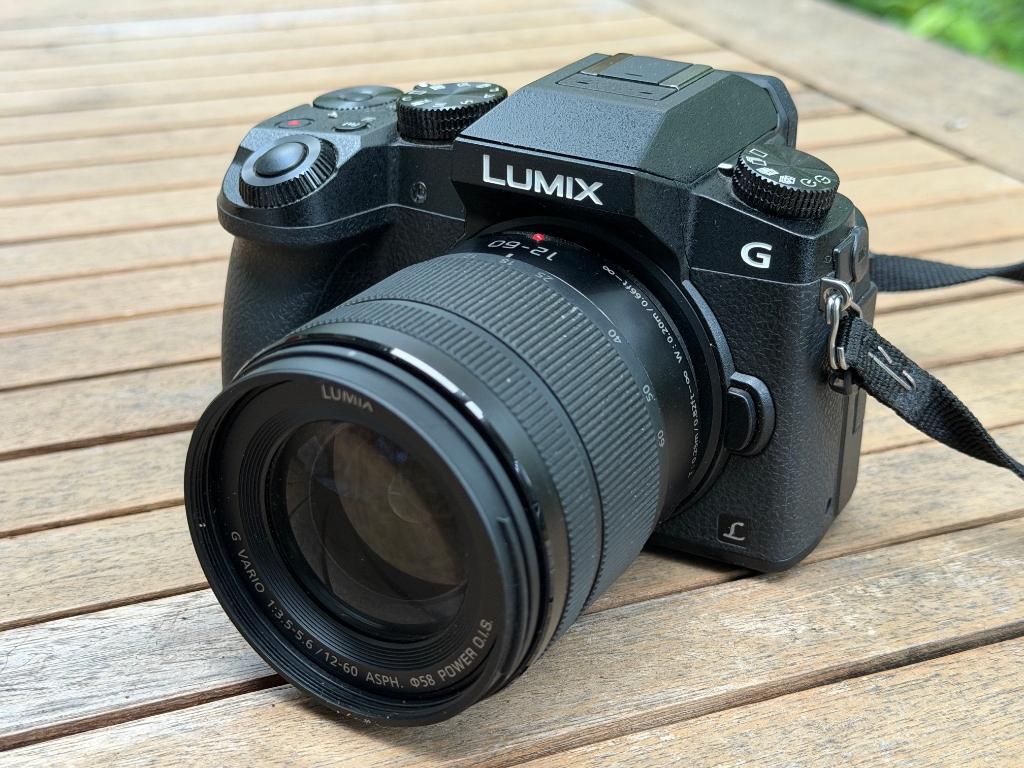 Panasonic Lumix DMC-G7M systeemcamera als nieuw, Spiegelreflex, 8 Megapixel, Ophalen of Verzenden, Zo goed als nieuw