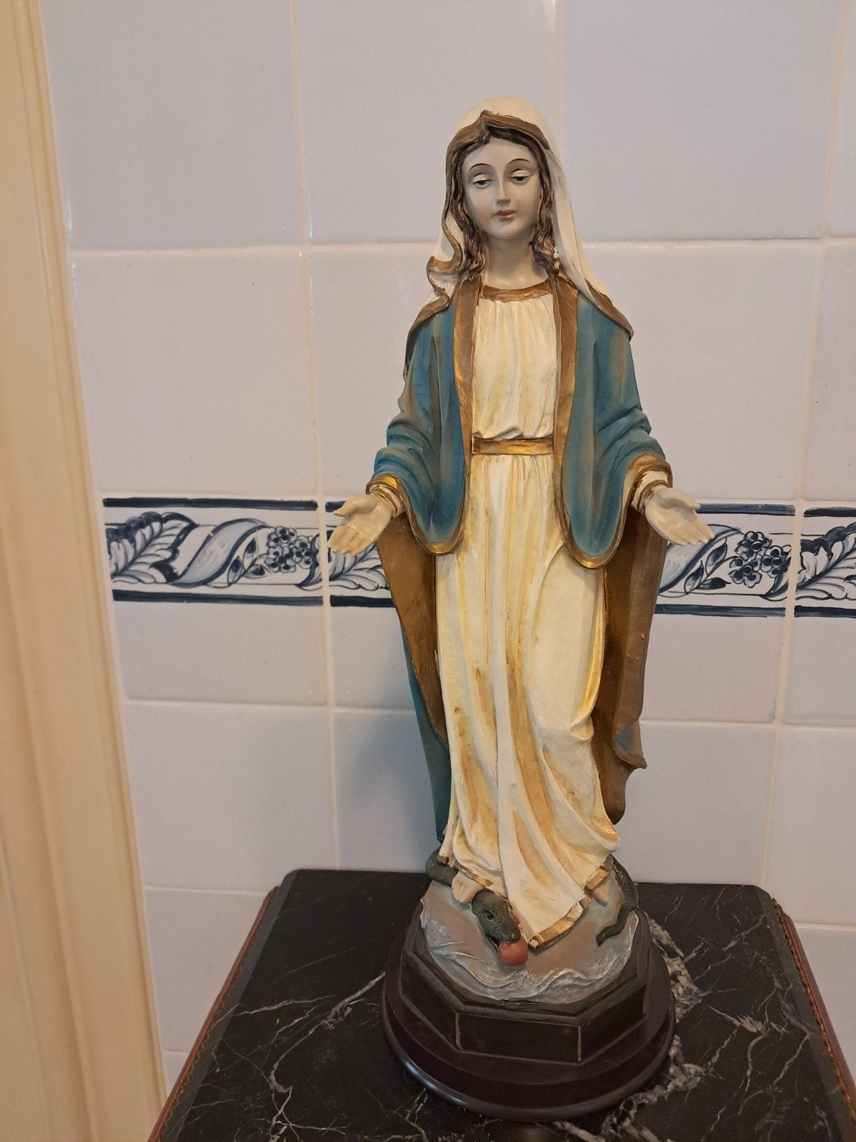 Beeld Heilige Maagd Maria - 42 cm hoog, Ophalen of Verzenden