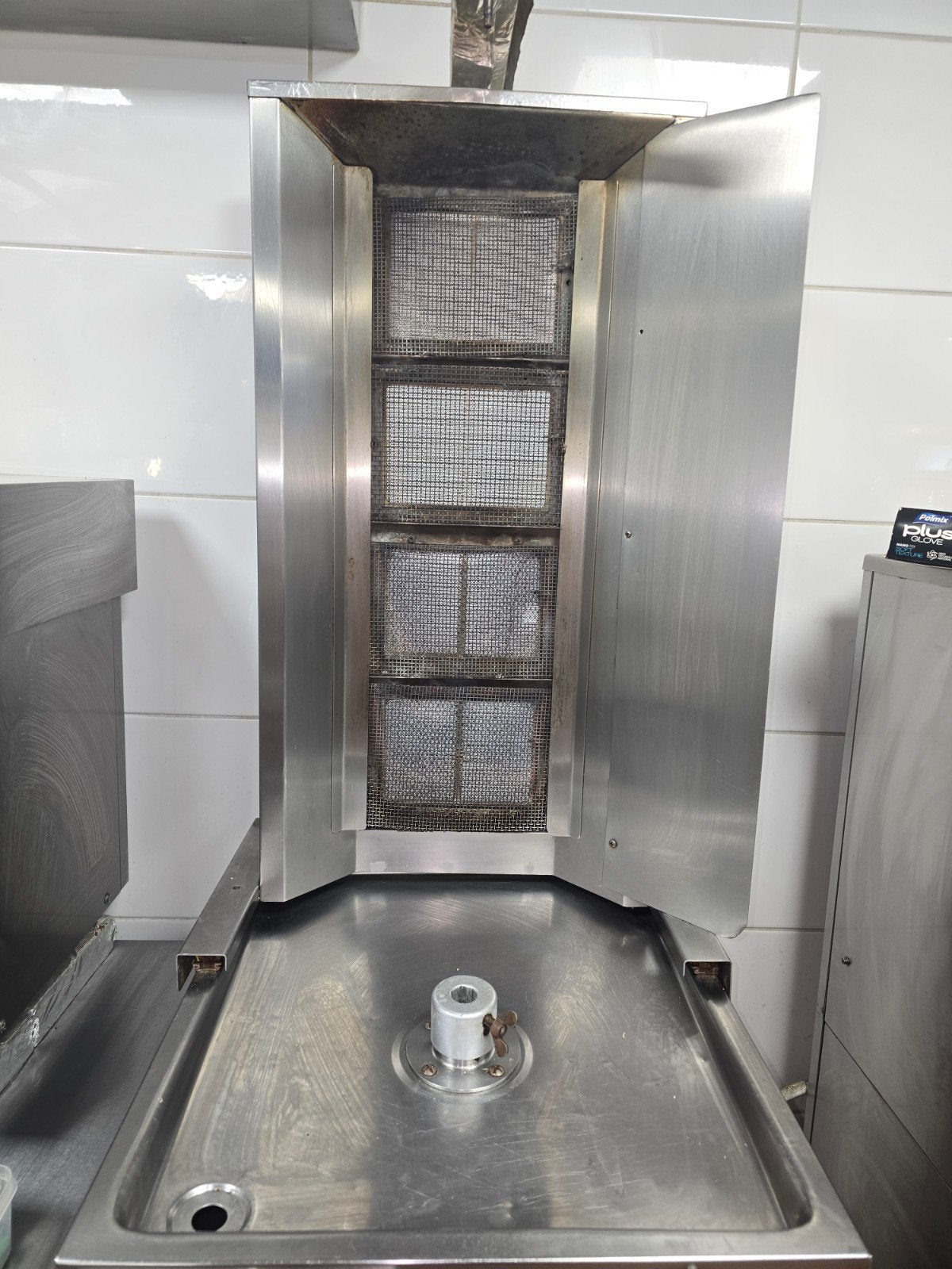 Professionele Döner/Shoarma Grill op Gas, Ophalen of Verzenden, Gebruikt
