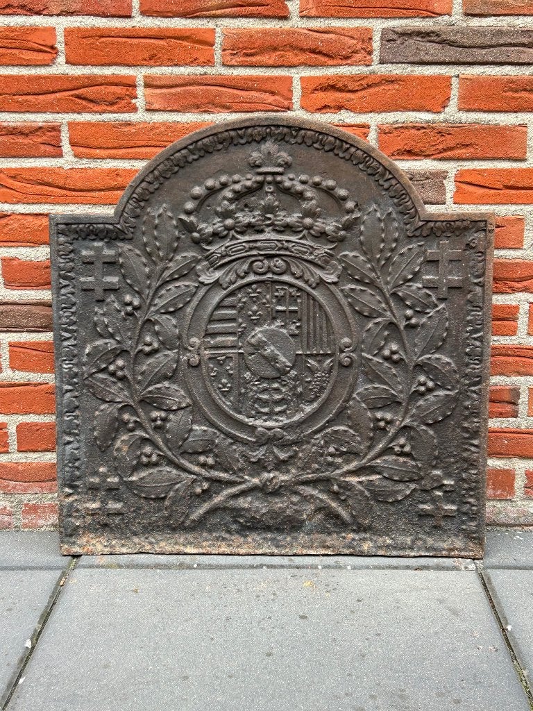Haardplaat " Wapen van Lotharingen ", Ophalen