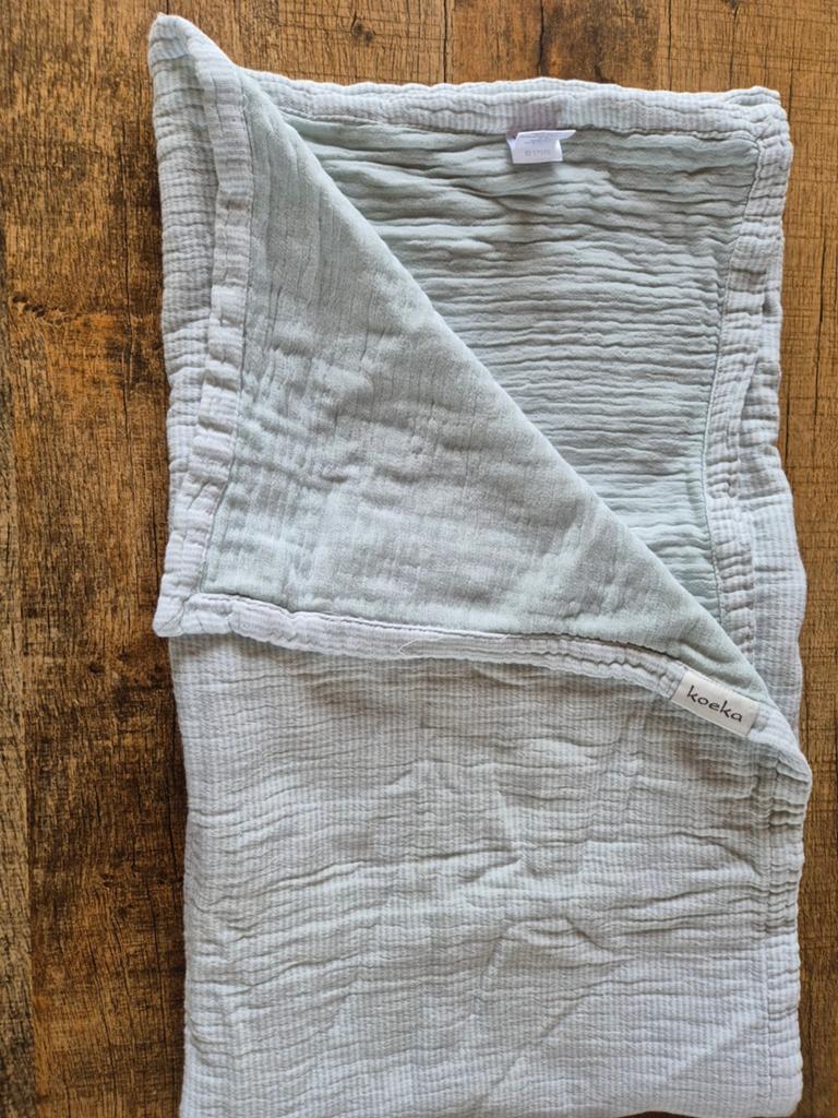 Koeka ledikant deken zomer 100x150, Kinderen en Baby's, Dekens, Slaapzakjes en Inbakerproducten, Ophalen of Verzenden, Gebruikt