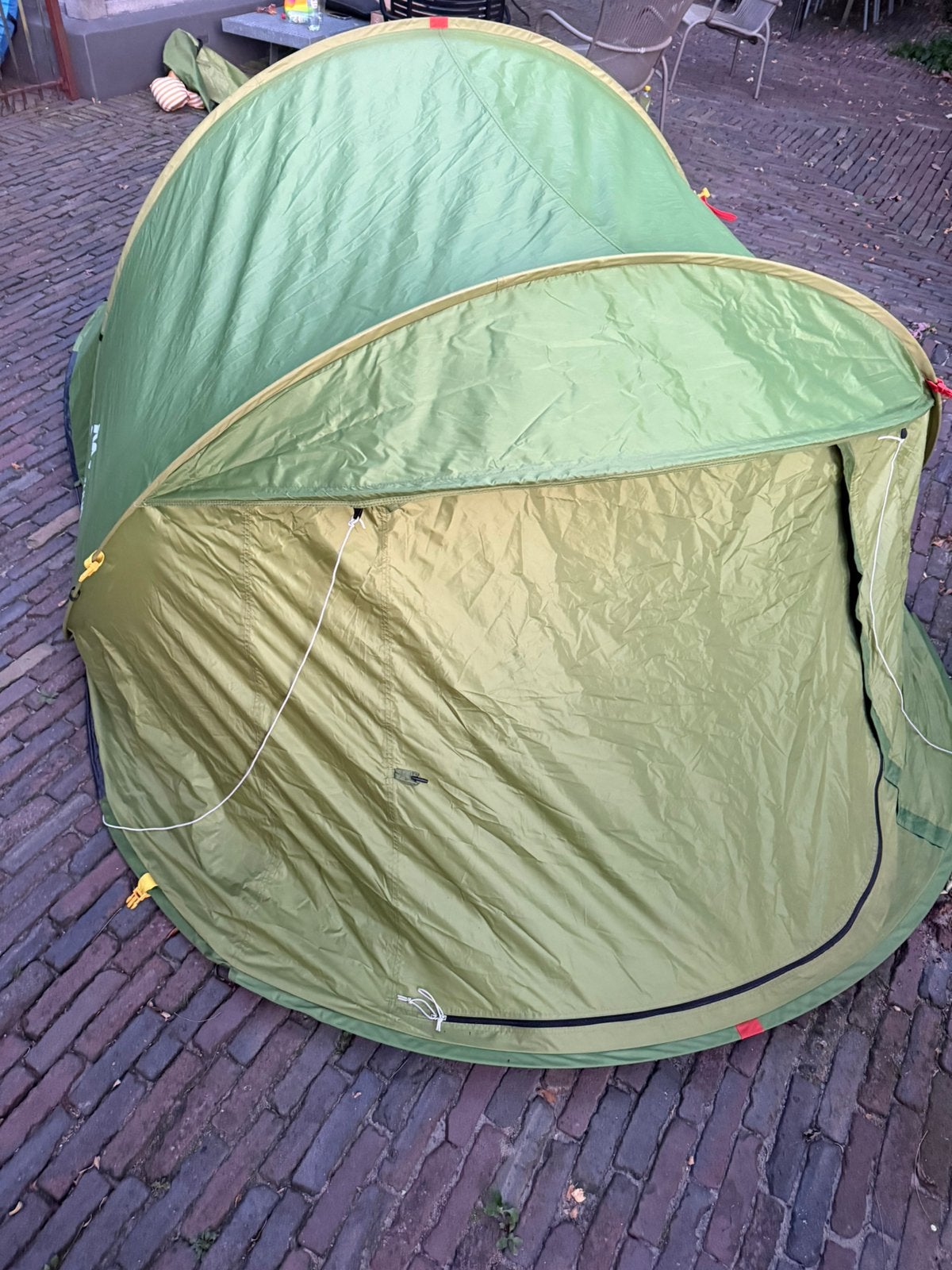 Pop-up opgooi tentje 2 seconds 3 Quechua tent 3 persoons, Caravans en Kamperen, Tenten, Ophalen of Verzenden, Gebruikt, Tot en met 3