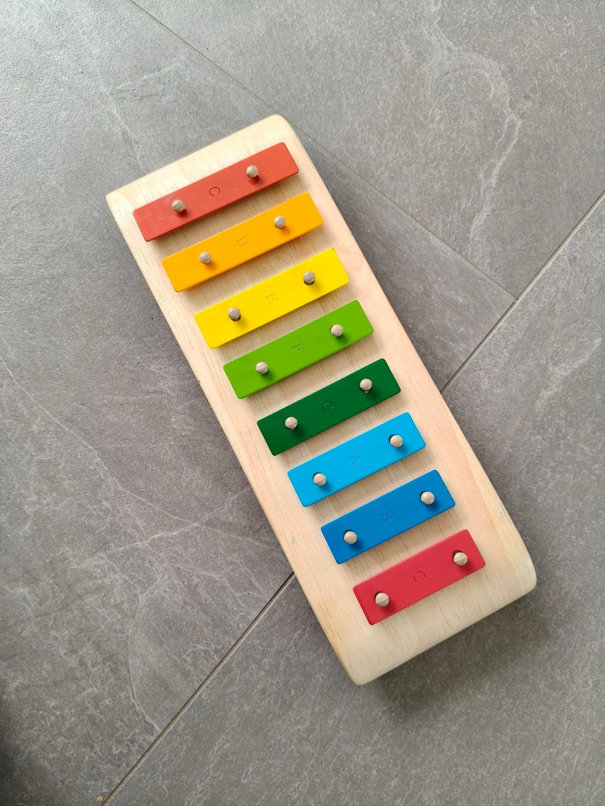 Houten xylofoon voor baby's en peuters, Ophalen of Verzenden, Zo goed als nieuw, Overige typen