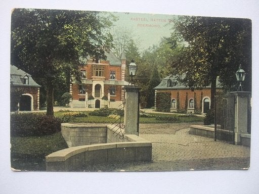 P336 Kasteel Hattem bij Roermond, Verzenden, Voor 1920, Gelopen, Limburg