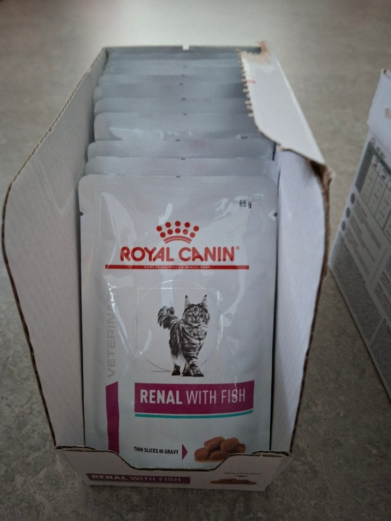 Royal canin RENAL - maaltijdzakjes met vis , Dieren en Toebehoren, Dierenvoeding, Ophalen, Kat