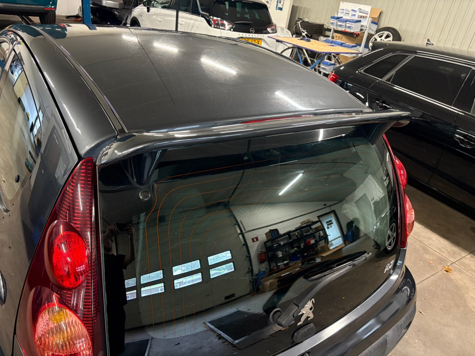 Spoiler Peugeot 107 Kleurcode KTA, Achterklep, Voor, Nieuw, Ophalen of Verzenden