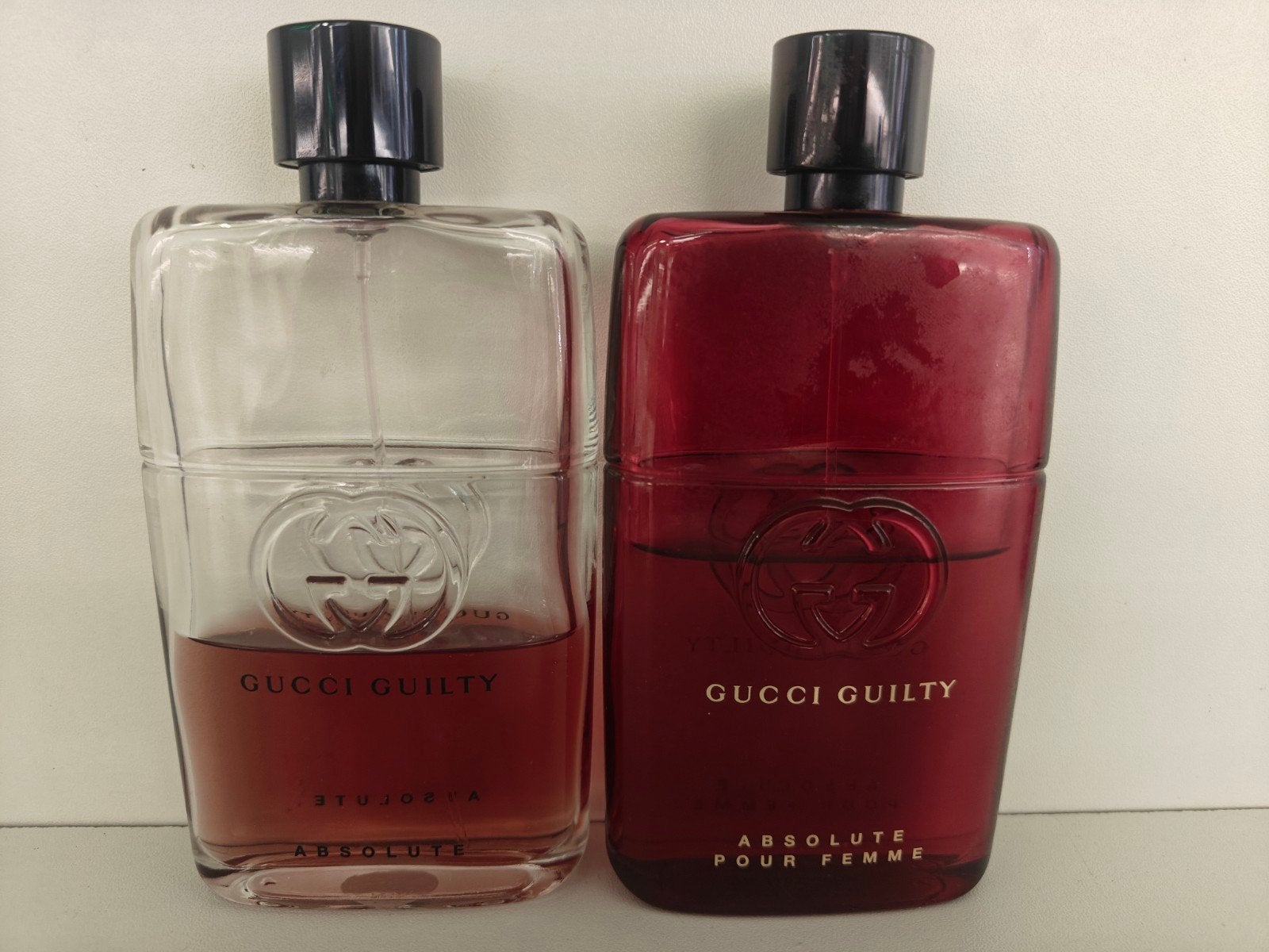 Gucci Guilty Absolute Pour Femme & Absolute (2x), Ophalen of Verzenden, Gebruikt