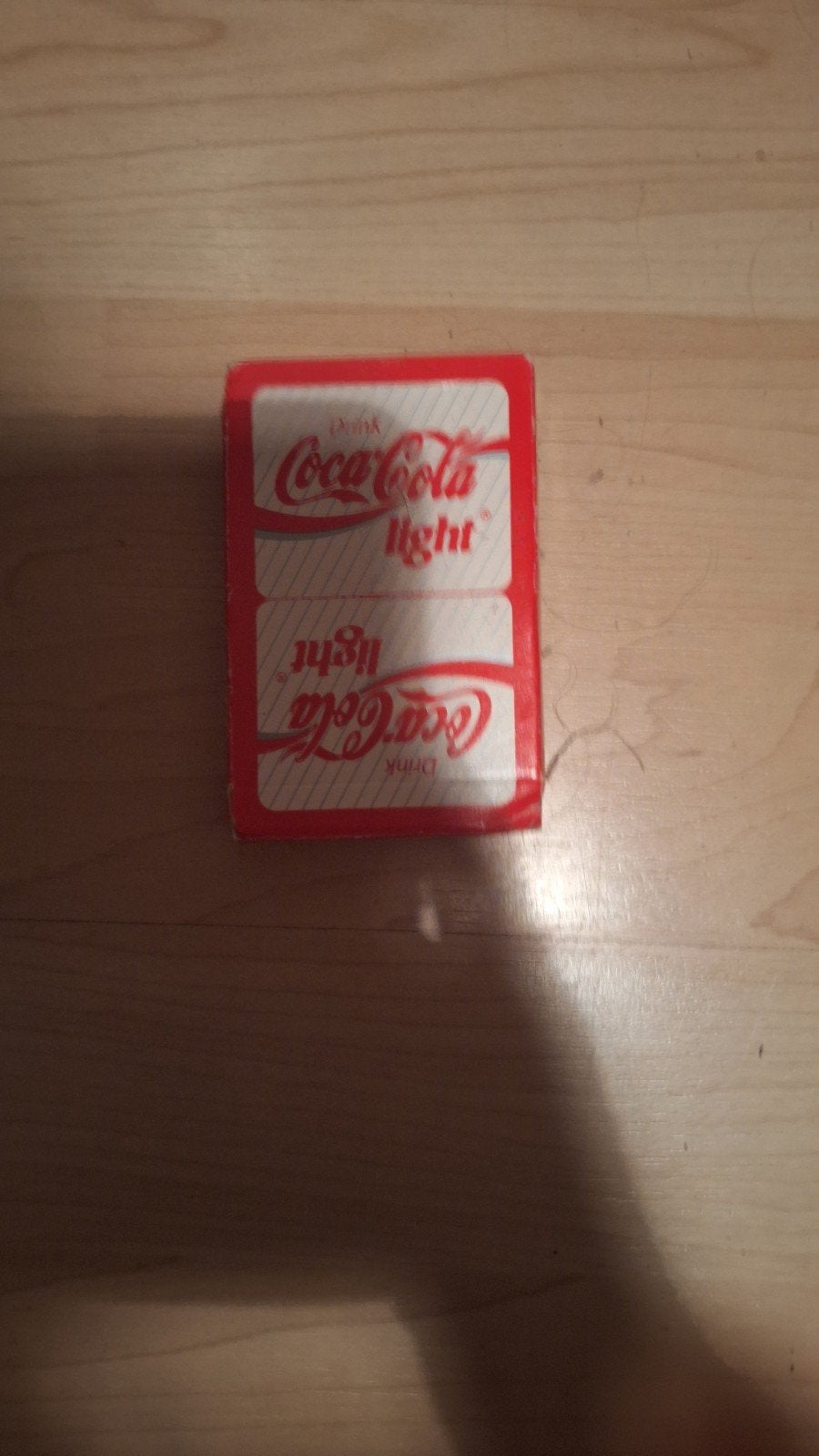 Coca-Cola Light speelkaarten - Vintage verzamelobject, Verzamelen, Ophalen, Gebruikt, Overige typen