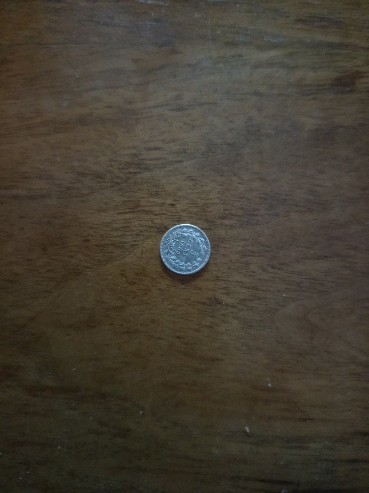 kleinste munt ooit geslagen 5 cent zilver, Postzegels en Munten, Koning Willem III, Zilver, Ophalen of Verzenden, Losse munt