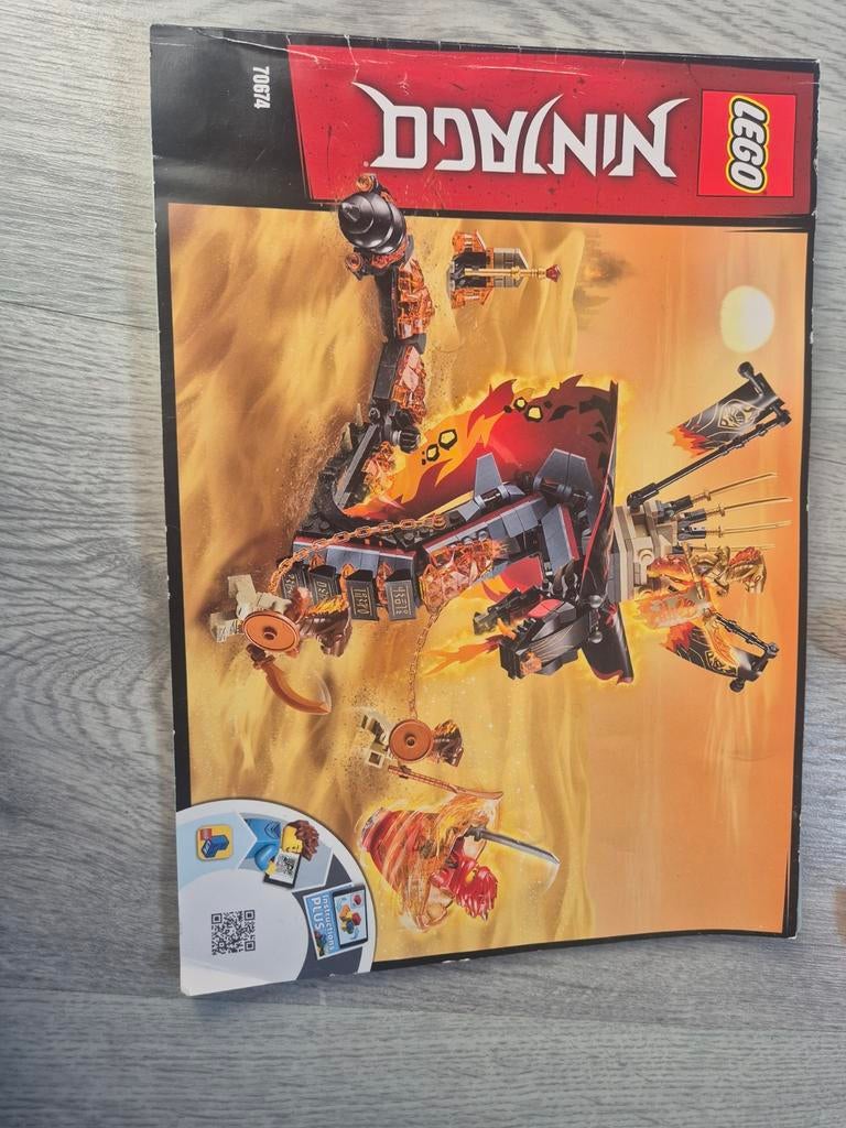Lego Ninjago 70674 Vuur Slang met minifiguren, Kinderen en Baby's, Speelgoed | Duplo en Lego, Gebruikt, Lego, Ophalen of Verzenden