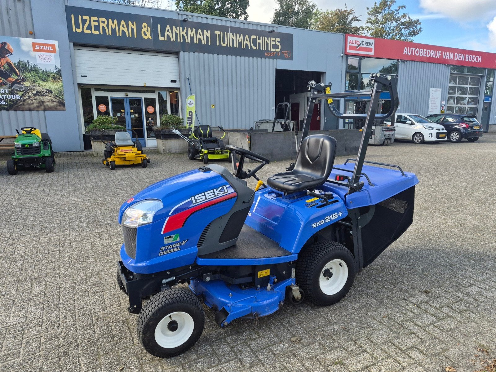 Iseki SXG216 plus als nieuw! 155 uur, Ophalen, Zo goed als nieuw