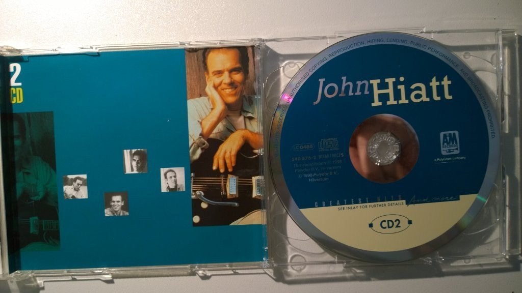 John Hiatt - Greatest Hits And More, Ophalen of Verzenden, Zo goed als nieuw, Pop, Album