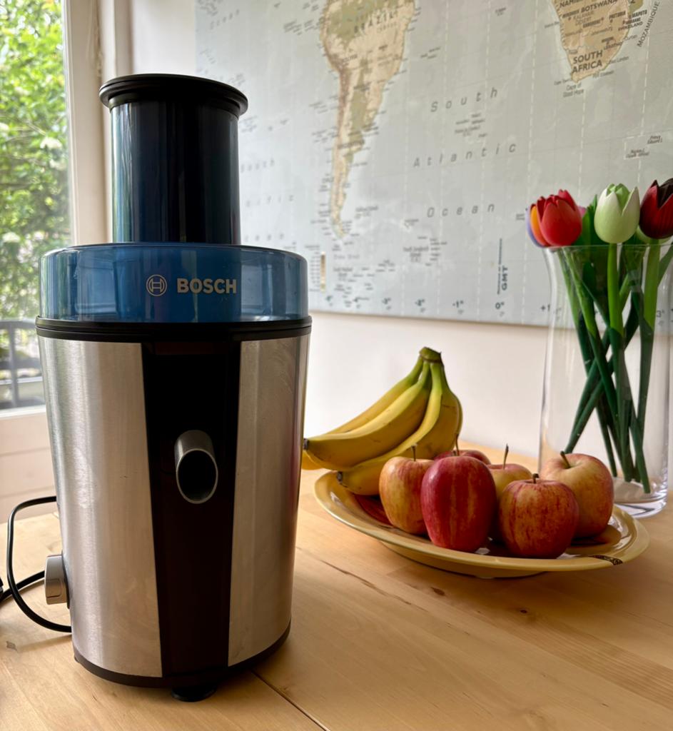 Handige BOSCH sapcentrifuge/juicer, weinig gebruikt, Witgoed en Apparatuur, Juicers, Ophalen, Gebruikt, Elektrisch, Sapcentrifuge
