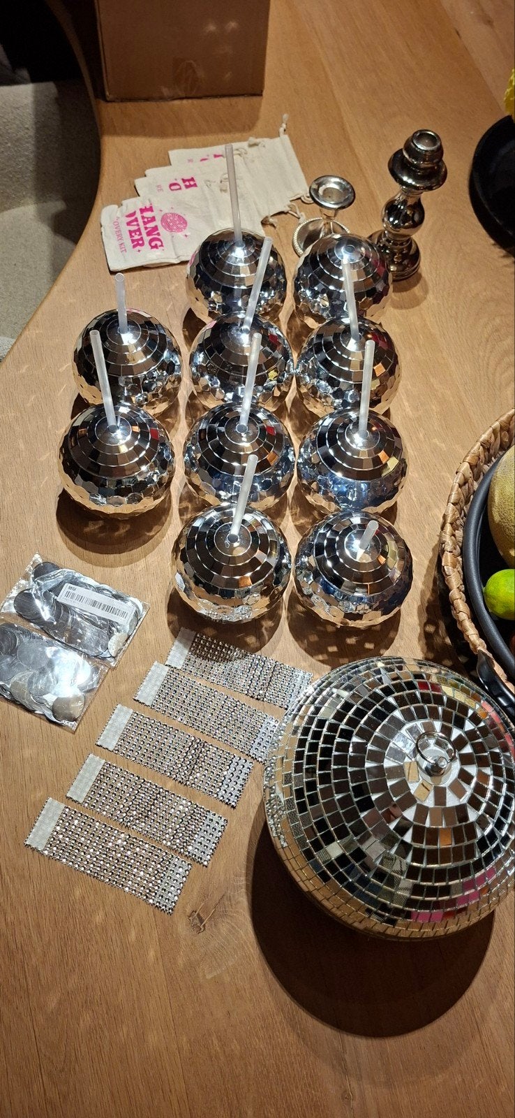 Disco bal ed, Hobby en Vrije tijd, Ophalen of Verzenden, Gebruikt, Versiering, Overige