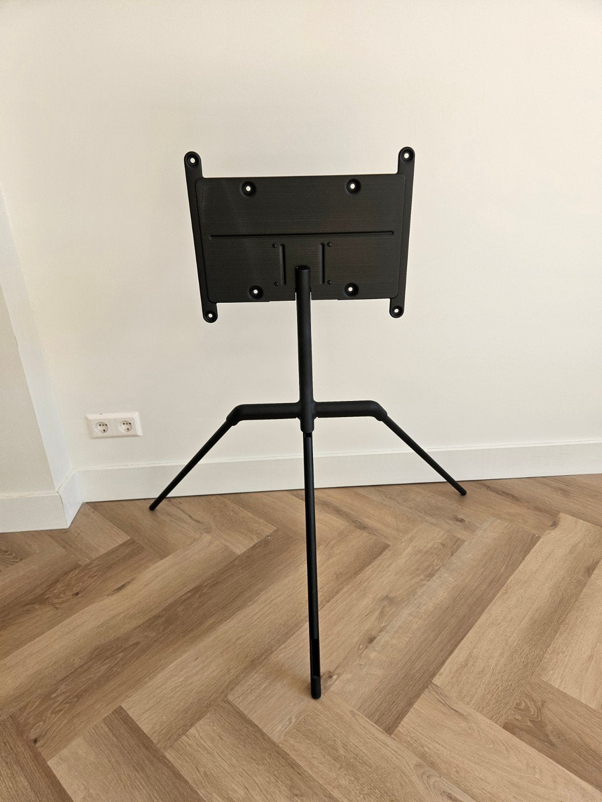 Universele TV Standaard / TV Voet - Zwart, Ophalen, Zo goed als nieuw