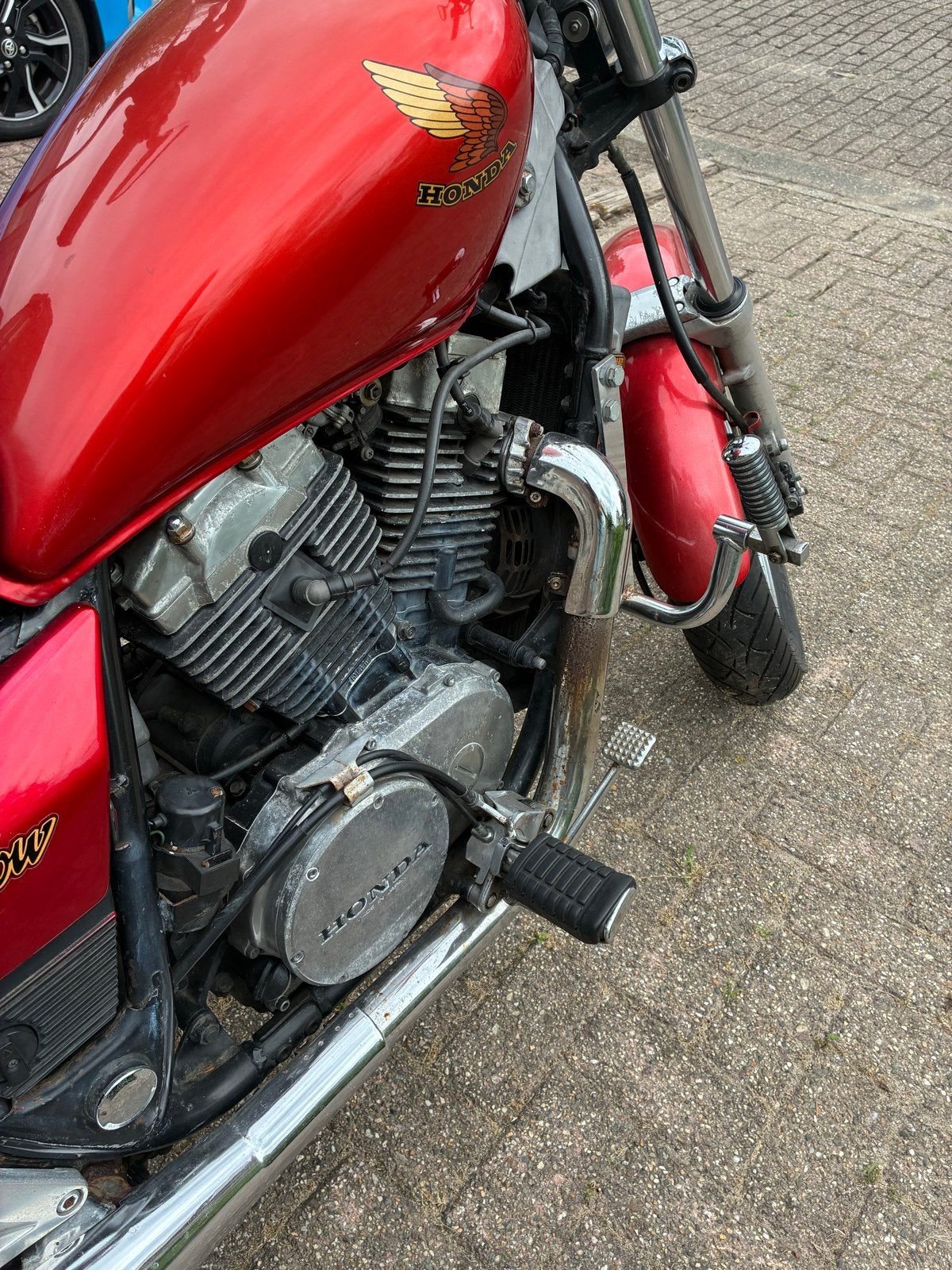 Honda Shadow VT700  Chopper - Klassieke stijl, betrouwbaar, Motoren, Motoren | Honda, Cardan-aandrijving, 2 cilinders, Chopper