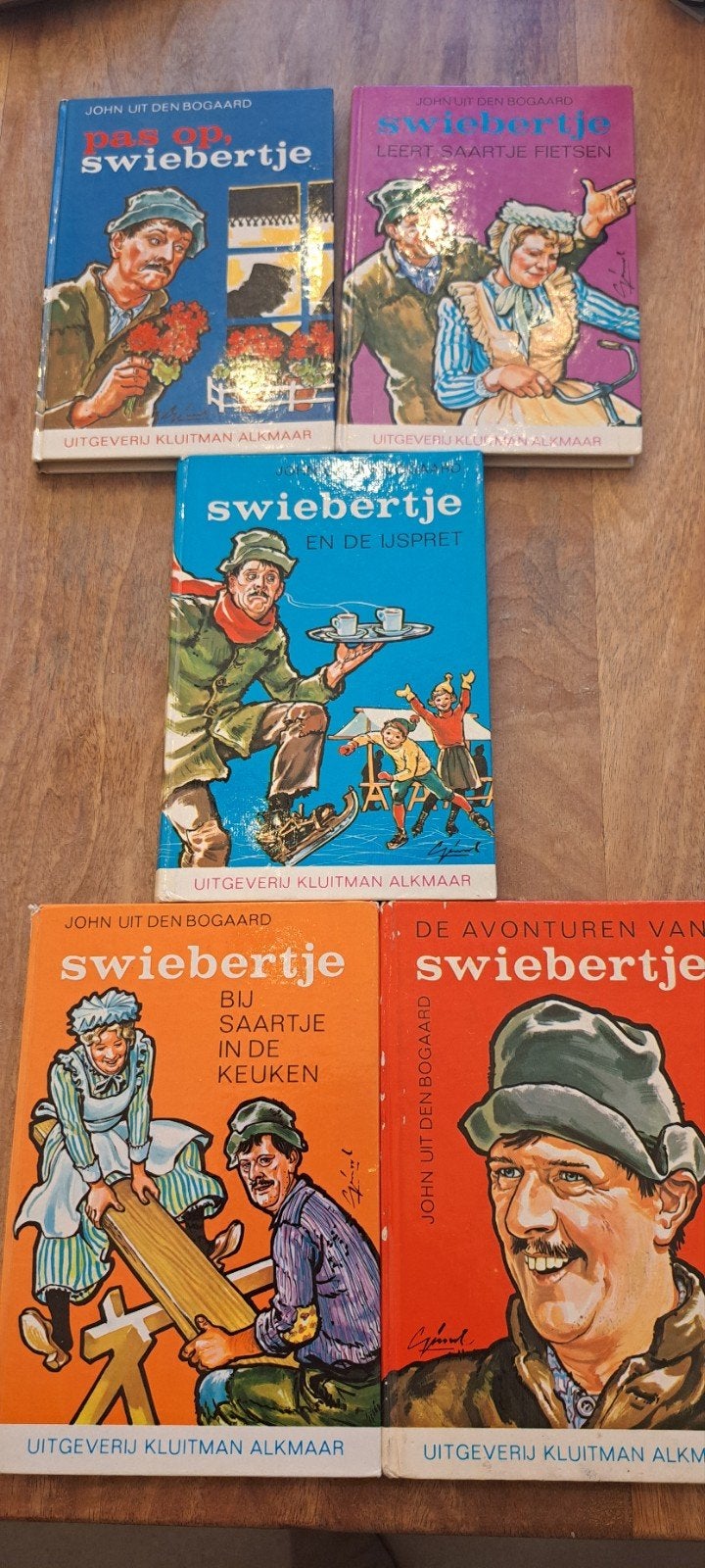 Swiebertje boeken - 5 delen van John uit den Bogaard, Ophalen of Verzenden