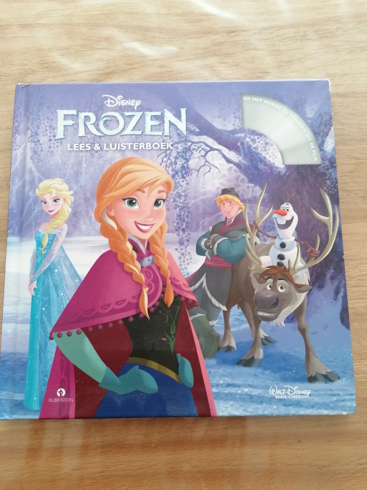 Disney Frozen Lees- en Luisterboek met CD, Ophalen of Verzenden, Gelezen, Disney, Sprookjes