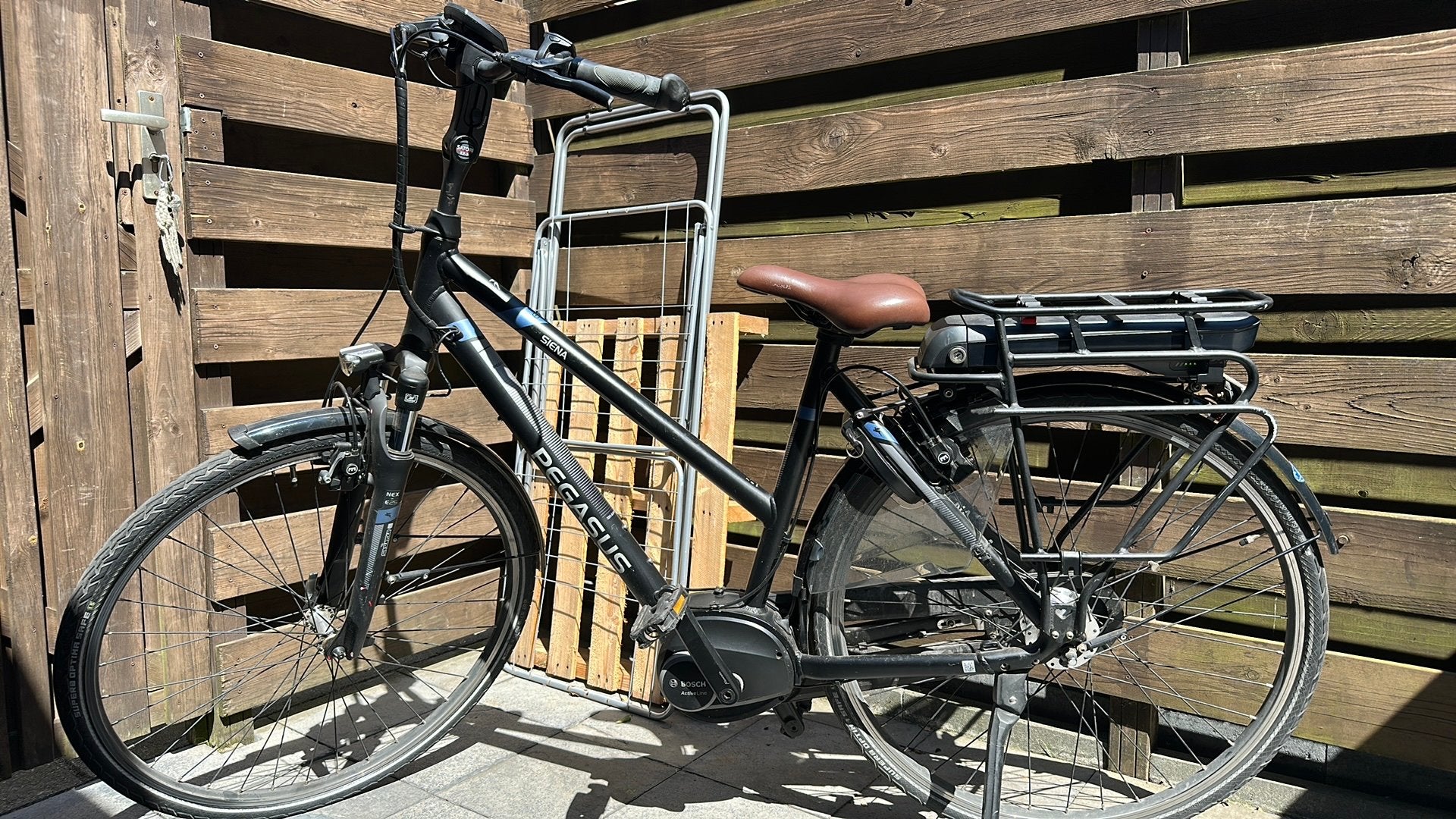 Pegasus elektrische fiets, Ophalen, Gebruikt, 50 km per accu of meer, Overige merken
