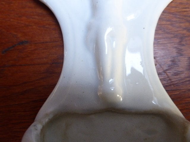 Antiek keramiek wijwater vaatje, Antiek en Kunst, Ophalen of Verzenden