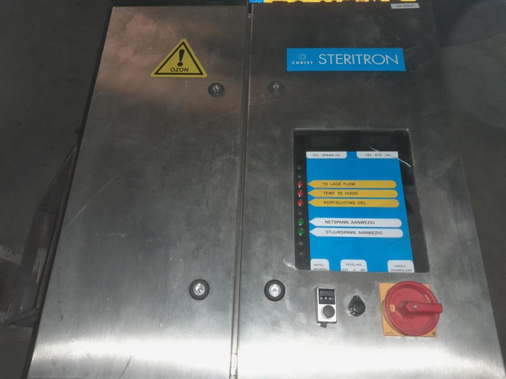 Steritron innovatec ozon systeem, Ophalen, Gebruikt
