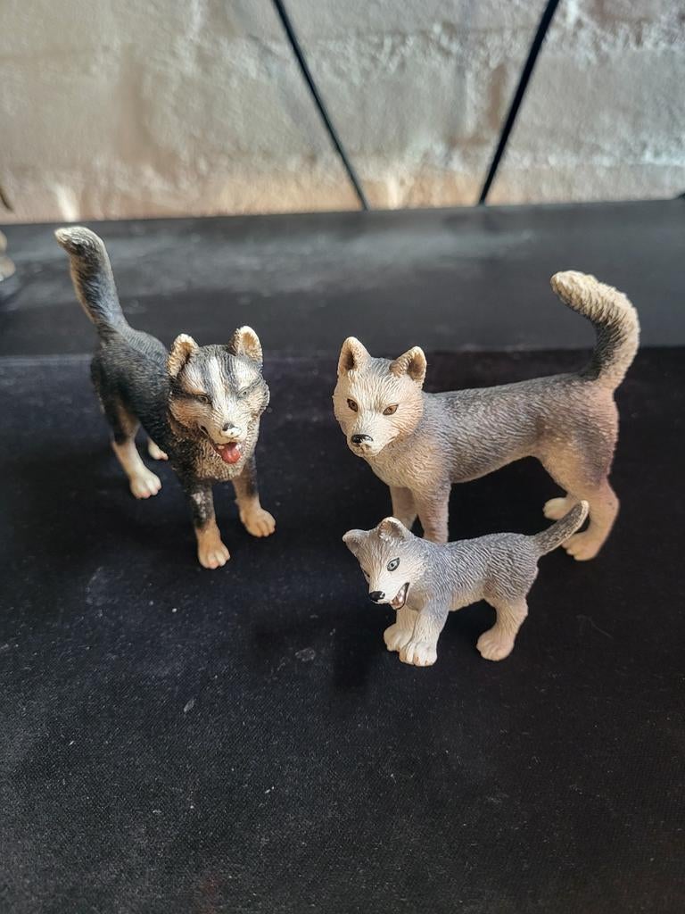 Schleich honden, Verzamelen, Dierenverzamelingen, Ophalen of Verzenden, Zo goed als nieuw, Hond of Kat, Beeldje of Figuurtje