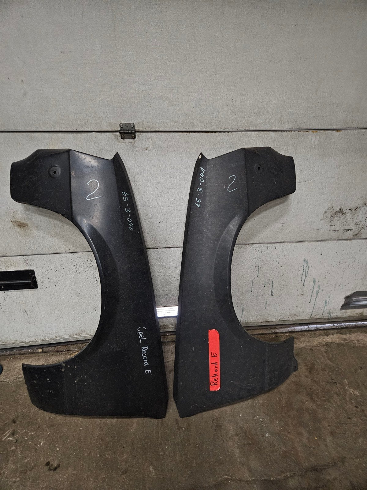 OPEL REKORD E1 VOORSCHERMEN., Ophalen, Voor, Opel, Nieuw