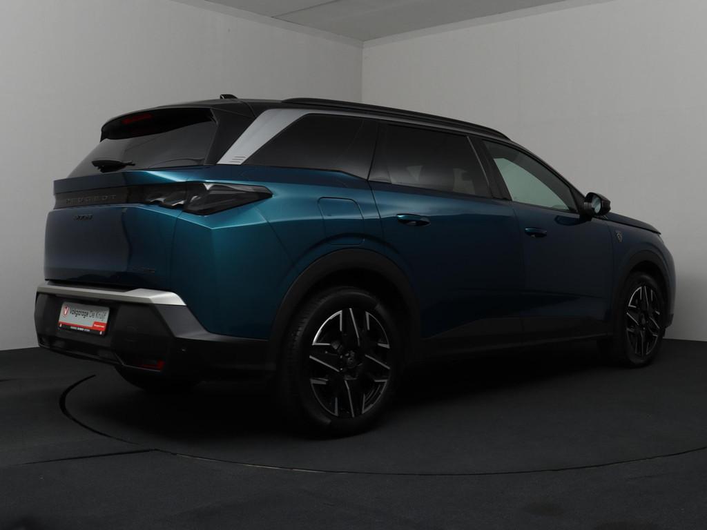Peugeot 5008 1.2 Hybrid 145 GT | ACC | LED | 7 Persoons | Ca, Auto's, Peugeot, 145 pk, Gebruikt, 1199 cc, Blauw