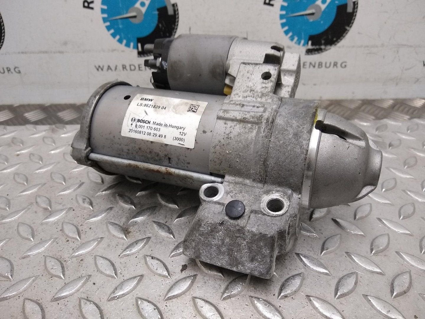 BMW 3 SERIES STARTMOTOR 2016, Auto-onderdelen, Ophalen of Verzenden, Gebruikt, ARN erkend