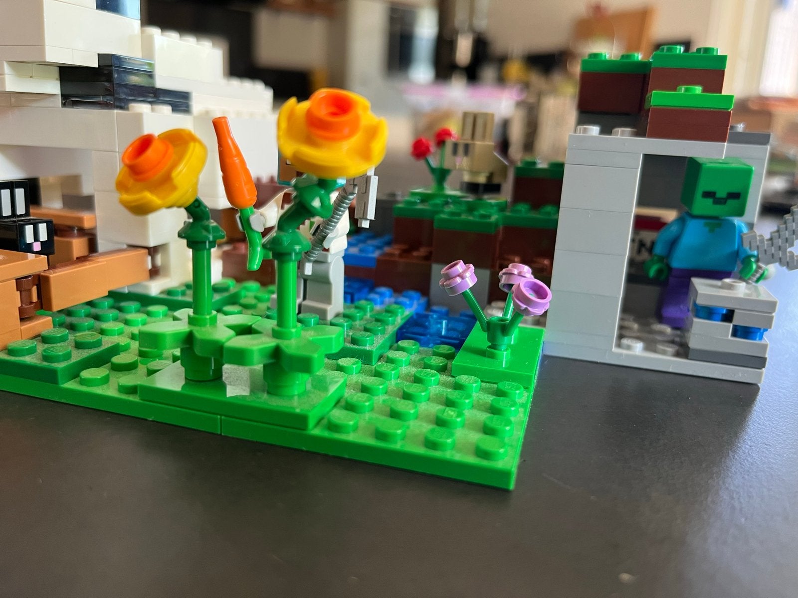Lego Minecraft Konijnenhoeve 21181 (incl. boekje), Ophalen of Verzenden, Gebruikt