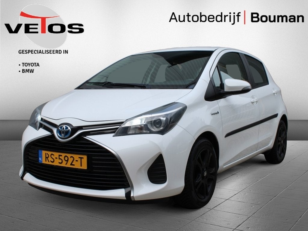 Toyota Yaris 1.5 Hybrid Bus. Plus / Dealer onderhoud / Apple, Auto's, 12 maanden, Gebruikt, Euro 6, 4 cilinders