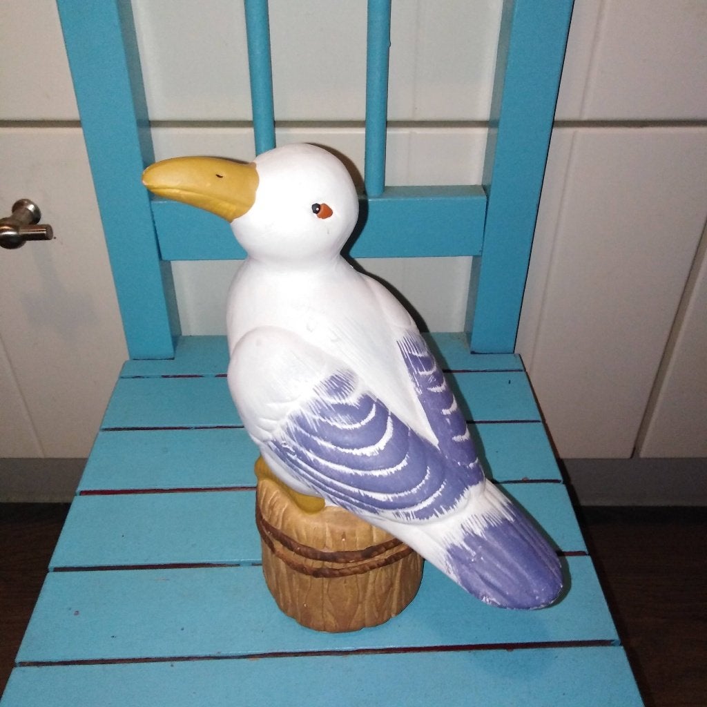 Zeemeeuw beeldje, Ophalen, Gebruikt, Dier