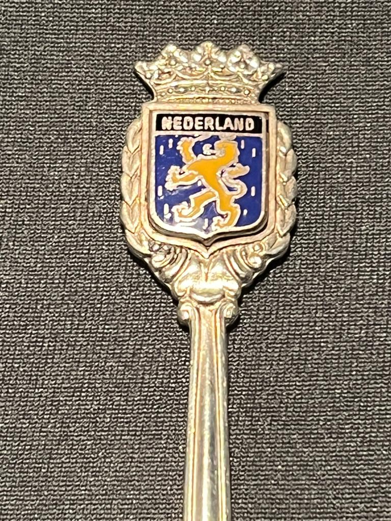 Vintage lepeltje Nederland., Antiek en Kunst, Antiek | Bestek, Ophalen of Verzenden