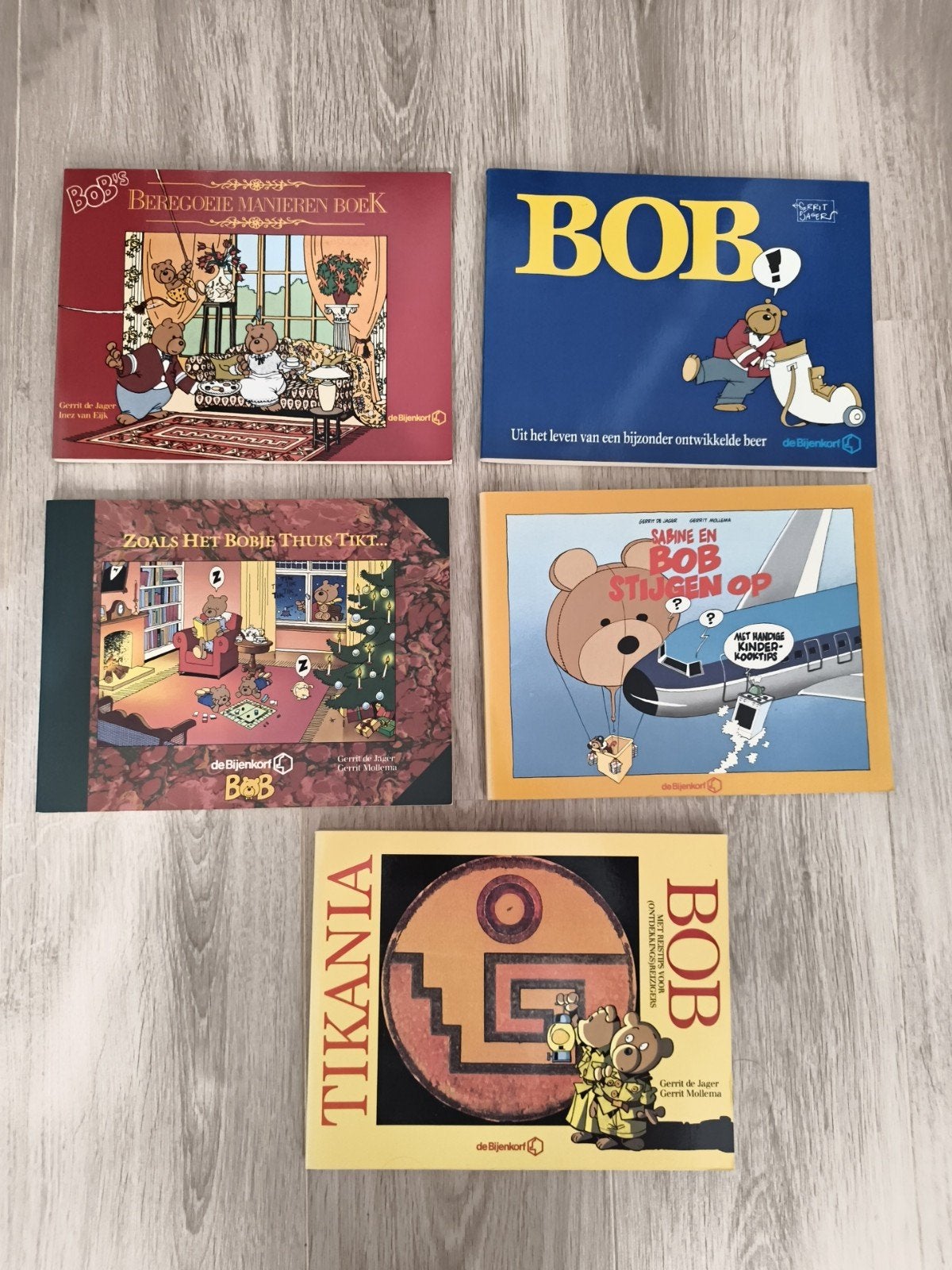 5x Bob de Bijenkorf kinderboeken - Zo goed als nieuw, Ophalen of Verzenden, Gerrit de jager