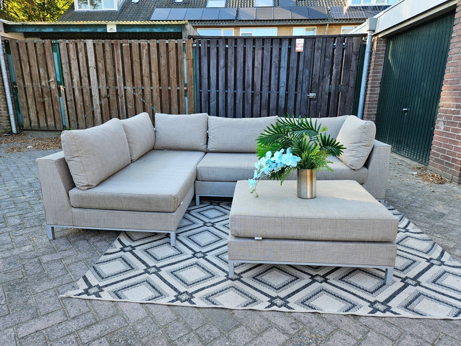 Exotan loungeset, Ophalen