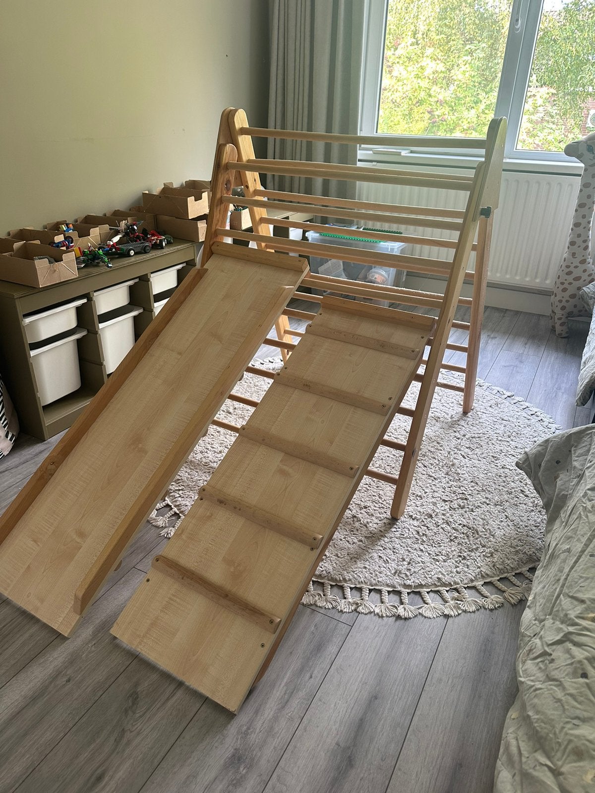 Houten klimrek., Ophalen, Gebruikt