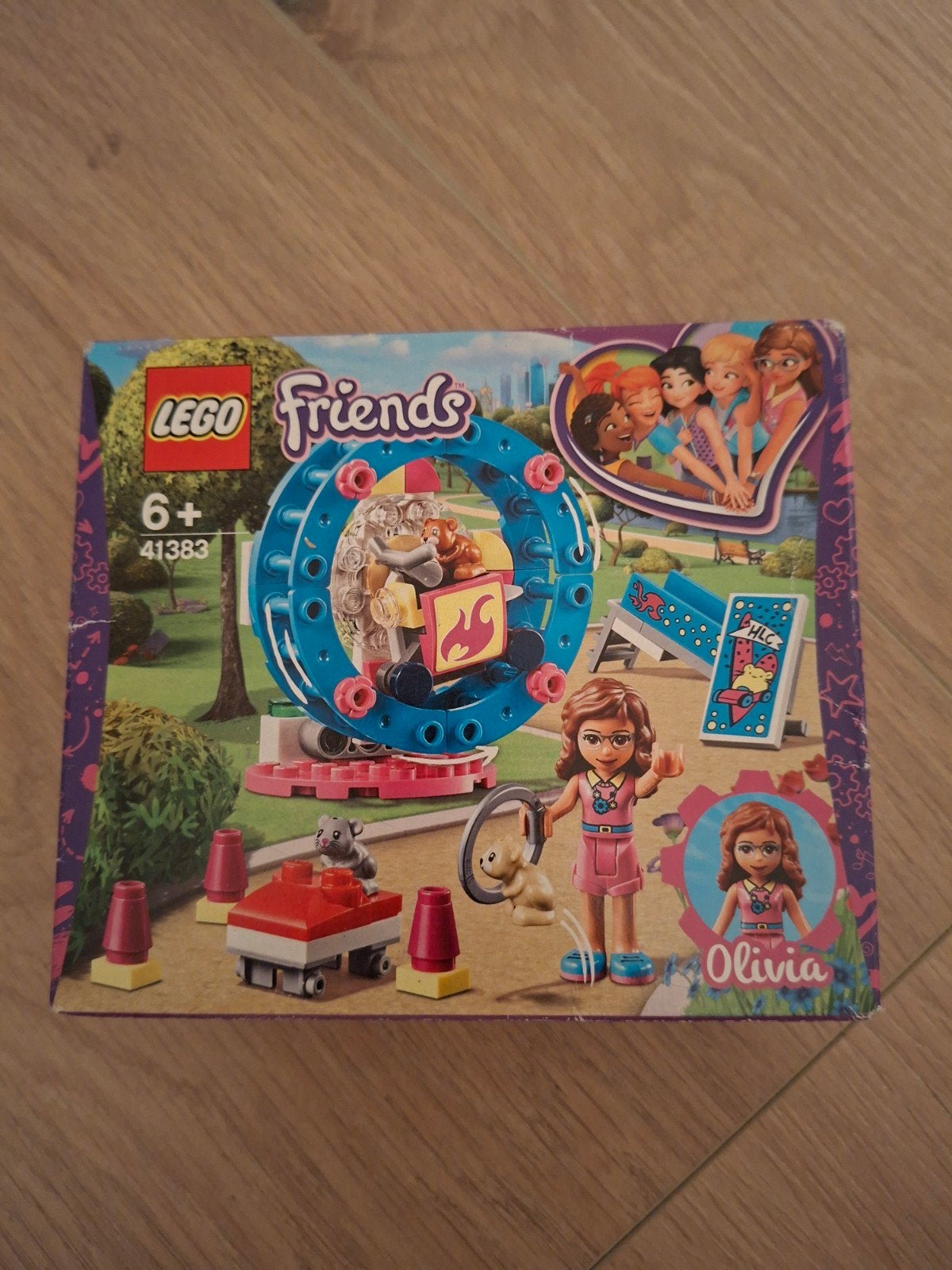 LEGO Friends 41383 Olivia's Hamsterspeeltuin, Ophalen of Verzenden, Zo goed als nieuw