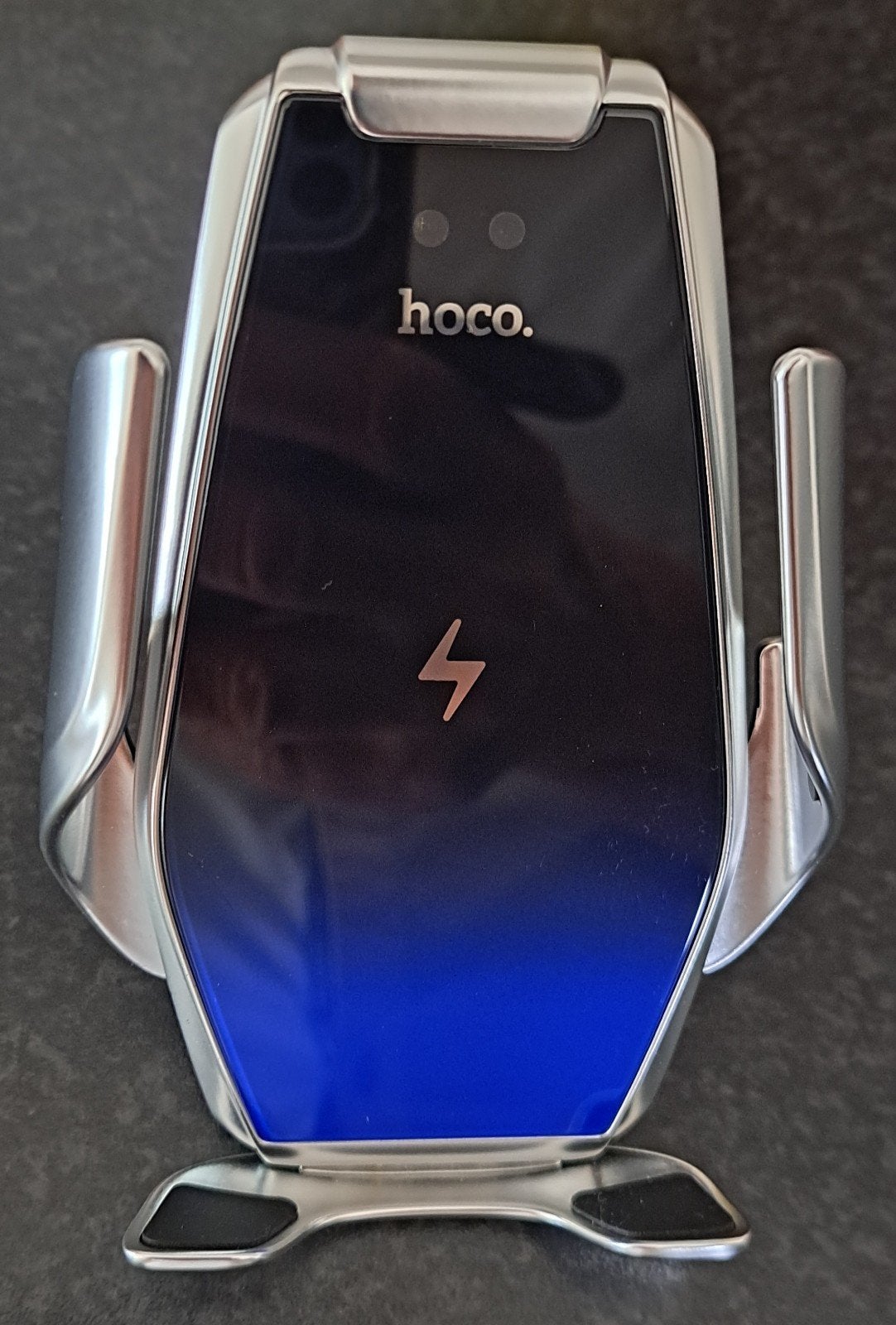 Telefoonhouder auto. Draadloos en snelle oplader, Ophalen, Zo goed als nieuw, Auto
