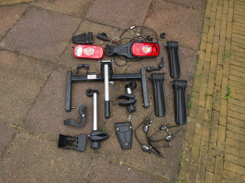 fietsendrager onderdelen (Uebler e.a.), Elektrische fiets, Ophalen of Verzenden, Zo goed als nieuw, Fietsendrager-accessoire