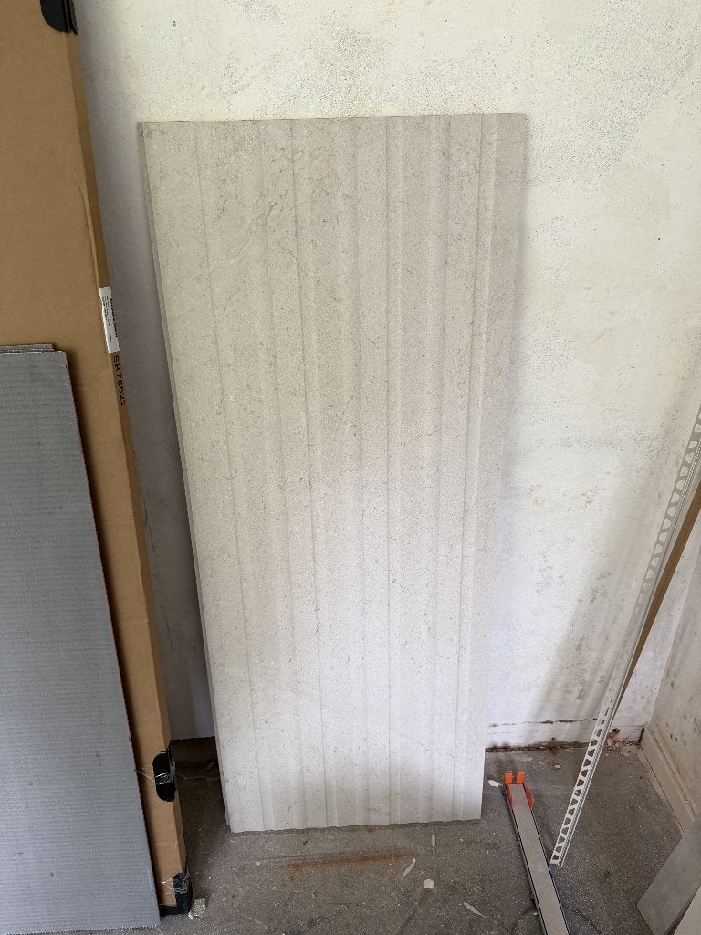 Wandtegel: Porcelanosa Dorcia Bone Line Rect 59,6X150, Doe-het-zelf en Verbouw, Tegels, Ophalen, 60 cm of meer, Nieuw, Minder dan 5 m²