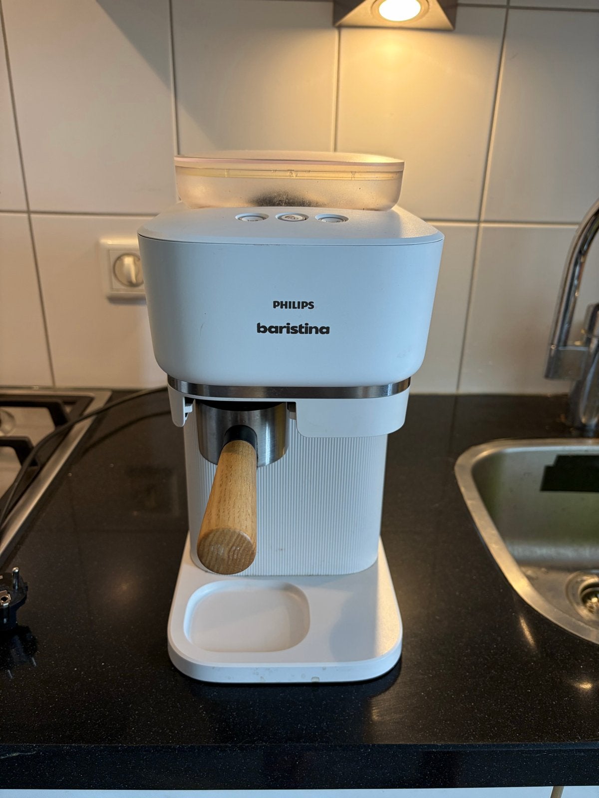 PHILIPS Barista 302/20 - Defect, Ophalen, Afneembaar waterreservoir, Espresso apparaat, Koffiebonen