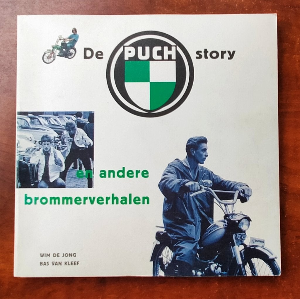 Puch Boek: De Puch Story – Wim de Jong & Bas van Kleef, Ophalen of Verzenden, Zo goed als nieuw