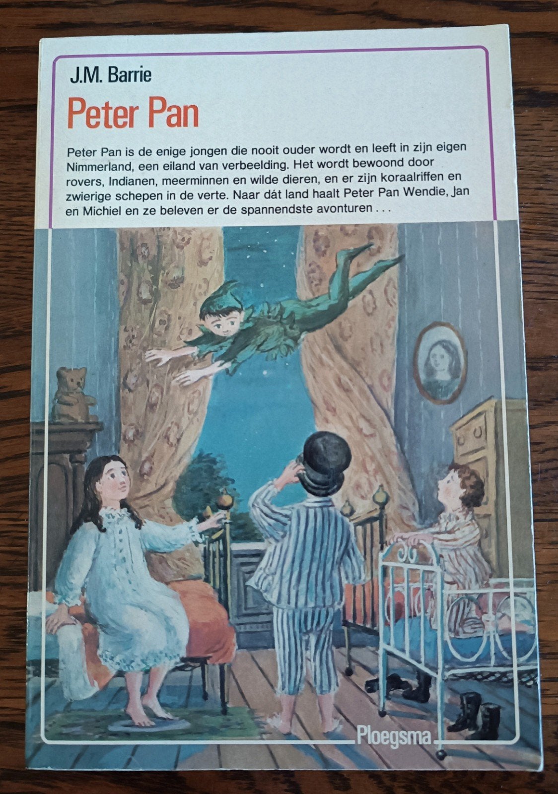 Peter Pan - J.M. Barrie (vierde druk 1976), J.M. Barrie, Ophalen of Verzenden, Zo goed als nieuw, Sprookjes