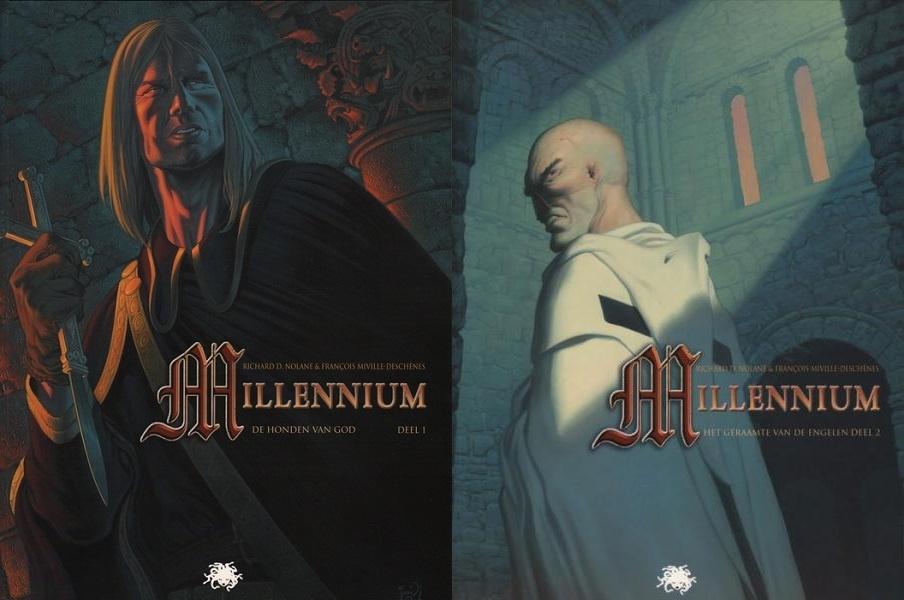Millennium 1 + 2, Boeken, Stripboeken, Gelezen, Meerdere stripboeken, Ophalen